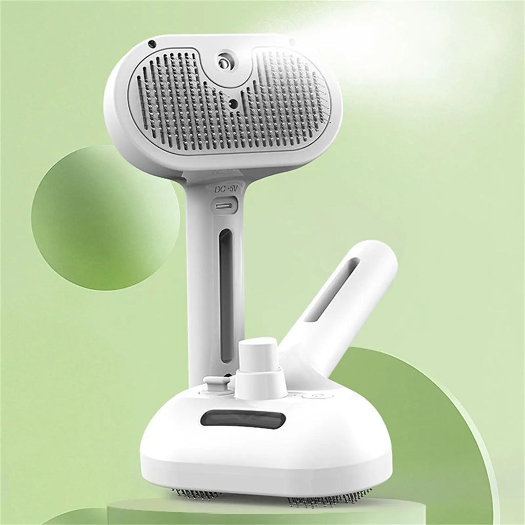 Dog Brush for Grooming Portable Pet Hair Removal Comb Electric Pet Spray Grooming Comb Cleaning Steam Brush Pet Supplies