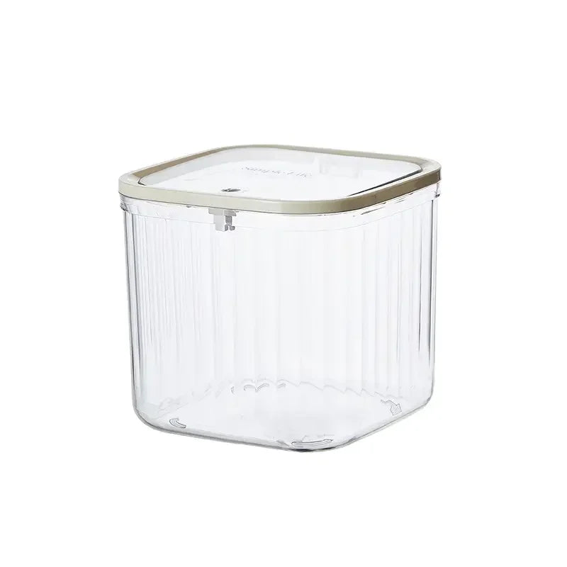 1-Piece Transparent Mini Desktop Storage Box, with Pop-Up Lid, Waterproof Multifunctional Storage Container, Laundry Detergent Dispenser Storage Box for Beads and Stain Remover Powder Storage, Suitable for Desktop, Kitchen, D