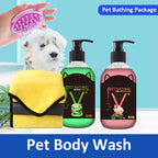 500ml Pet Shower Gel Beauty Hair Care Cleaning Deodorizing Cat Dog Shampoo De Mite Anti Itch Long Lasting Fragrance Pet Supplies