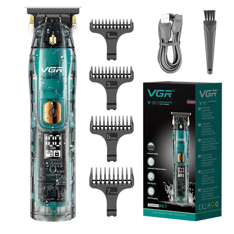 Barber Hair Trimmer For Men Professional Beard Electric Hair Clipper Rechargeable Hair Cutter Machine Haircut
